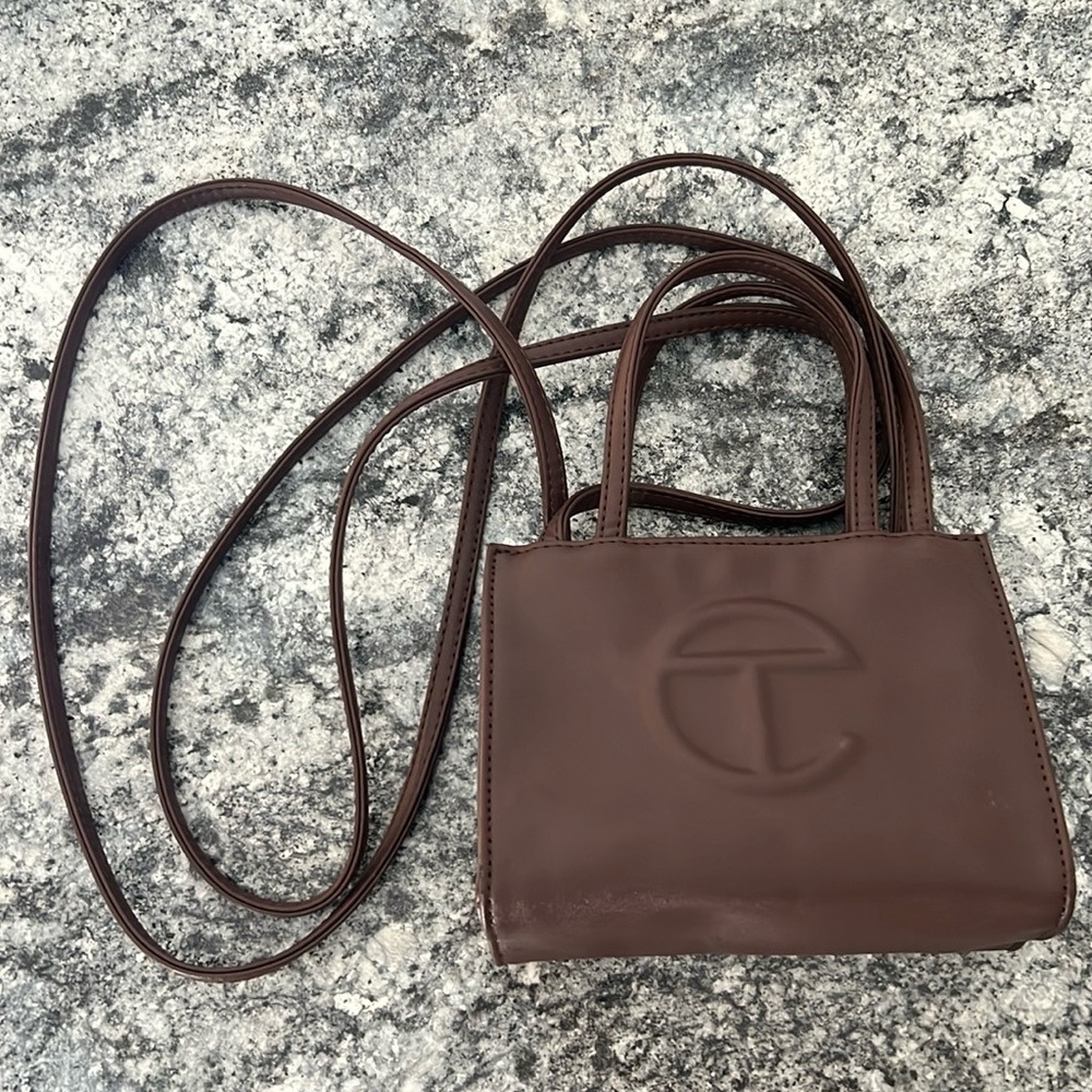 Brown Telfar Small Bag